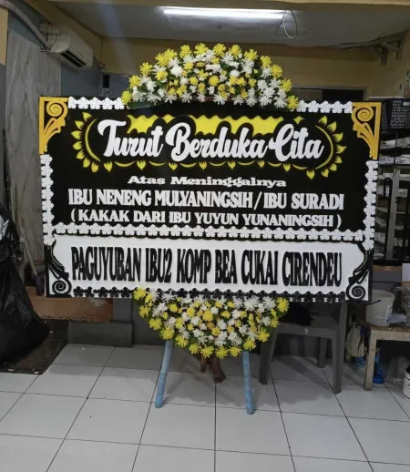 Papan Bunga Duka Jakarta