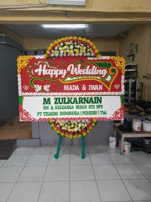 Papan Bunga di Jakarta